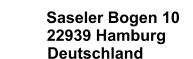 Saseler Bogen 10      22939 Hamburg Deutschland